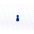 Фишка деревянная для настольных игр синяя 2,5см, Р00510 *100 Фишка деревянная для настольных игр синяя 2,5см, Р00510 *100