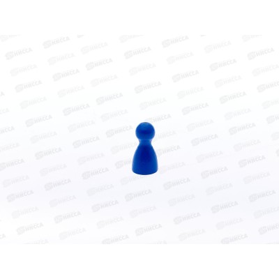 Фишка деревянная для настольных игр синяя 2,5см, Р00510 *100 Фишка деревянная для настольных игр синяя 2,5см, Р00510 *100