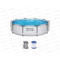 Бассейн 56408 (305*76см ) каркасный с фильтром BESTWAY Бассейн 56408 (305*76см ) каркасный с фильтром BESTWAY