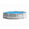 Бассейн 26716 (366х99см) каркасный с фильтром +лестница, INTEX