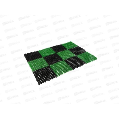 Коврик ТРАВКА 42*56 черно-зеленый SUNSTER *10