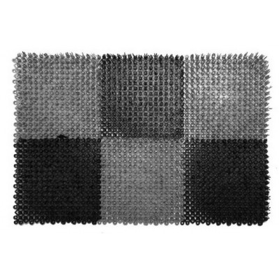 Коврик ТРАВКА 42*56 черно-серый SUNSTER *10 Коврик ТРАВКА 42*56 черно-серый SUNSTER *10