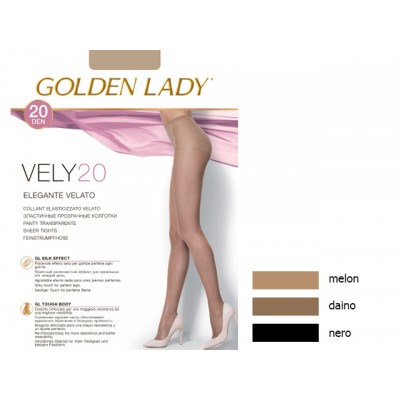 Golden Lady колготки Vely 20 (daino, III)
