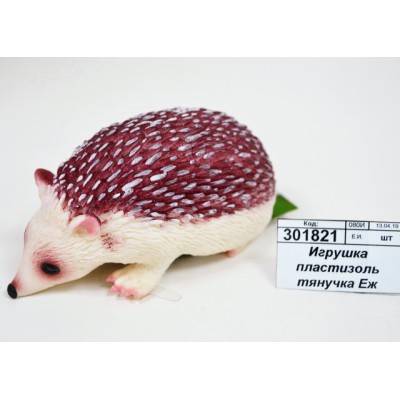 Игрушка пластизоль тянучка Еж А180-DB &quotИГРАЕМ ВМЕСТЕ&quot 9,5см *40