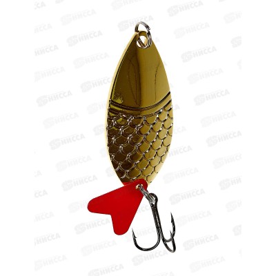 Блесна AZOR FISHING &quotСпун&quot колеблющаяся, 21гр, 3 цвета, 145-109 г