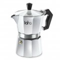 Кофеварка 0,42л гейзерная LR06-73