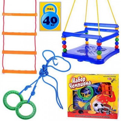 Набор &quotЧемпион&quot ПИ000056 (кольца,качели,лесенка) *6