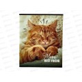 Тетрадь 48листов клетка Creativiki А5 Котики ТОК48КР-КТ*8/64