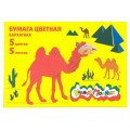 Цветная бумага бархатная Каляка-Маляка 175*250 5/5, ББКМ5-1 *55 Цветная бумага бархатная Каляка-Маляка 175*250 5/5, ББКМ5-1 *55