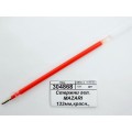 Стержни гелевые MAZARI 133мм,красный, 0.5мм, 5521-72 *50/300/1200
