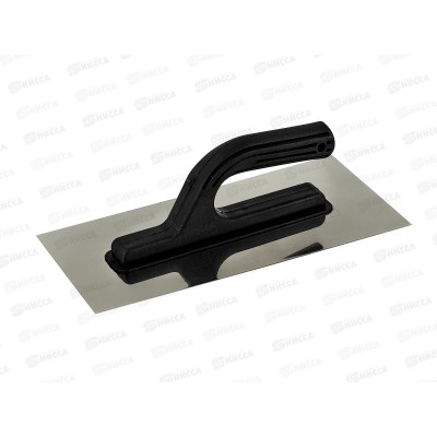 Кельма нержавеющая 130х270мм, пластмассовая рукоятка, T4P 1411101 *30