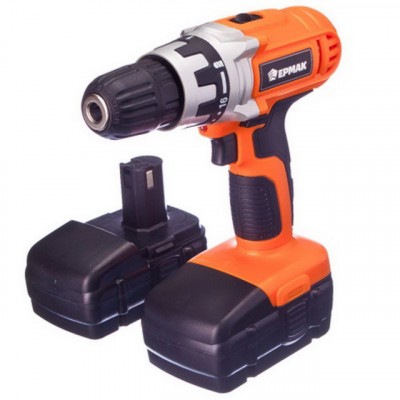 ДРЕЛЬ шуроповерт аккумуляторный ДША-18-2/ДКС  ЕРМАК 646-214 г