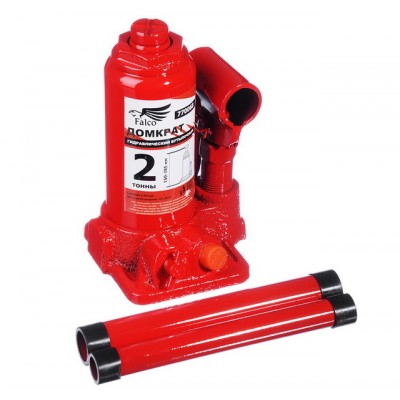 Домкрат гидравлический бутылочный 2т, высота подъема150-285мм 770-068   г