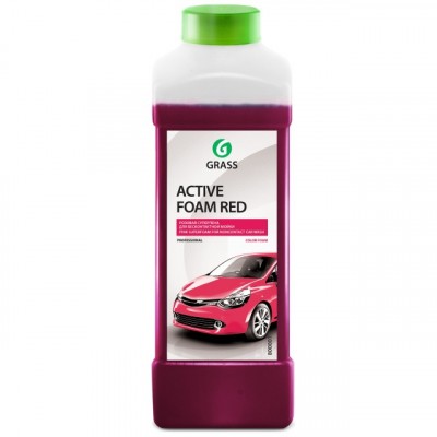 Active Foam Red Концентрированное средство для бесконтактной мойки легкового и грузового транспорта. Без труда удаляет дорожную пыль, грязь, масло, следы от насекомых. Создает стойкую пену розового цвета, которая легко смывается с поверхности. Не наносит Active Foam Red Концентрированное средство для бесконтактной мойки легкового и грузового транспорта. Без труда удаляет дорожную пыль, грязь, масло, следы от насекомых. Создает стойкую пену розового цвета, которая легко смывается с поверхности. Не наносит