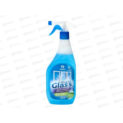Clean glass блеск стекол и зеркал 600мл (голубая лагуна) *8  125247