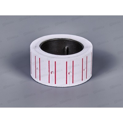 Ценники 12*20мм 300штук белые (012518)  *10/200  Ж