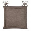 Подушка для стула 40*40 HS рогожка шоколад Подушка для стула 40*40 HS рогожка шоколад