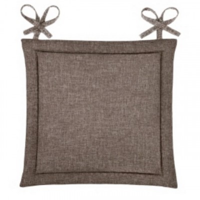 Подушка для стула 40*40 HS рогожка шоколад Подушка для стула 40*40 HS рогожка шоколад