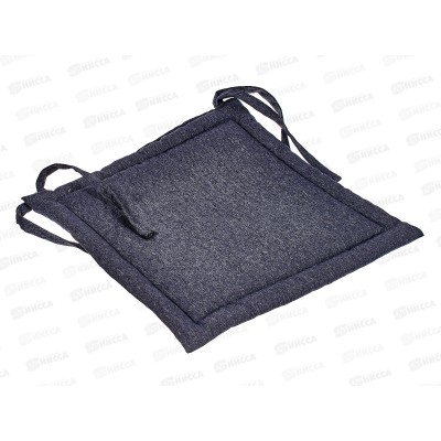 Подушка для стула 40*40 HS рогожка индиго Подушка для стула 40*40 HS рогожка индиго