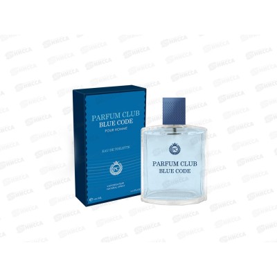 Parfum Club Blue Code, туалетная вода 100мл мужская 24 М