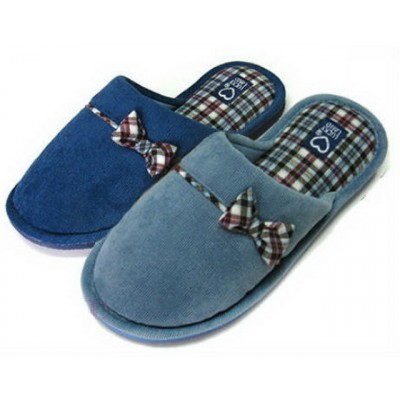 Тапочки женские домашние закрытые 3120 W-CH-C р.37 *12 Тапочки женские домашние закрытые 3120 W-CH-C р.37 *12