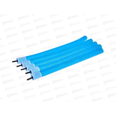 Бигуди 24см полимер 5шт 050787 Н-1166  *12  Б