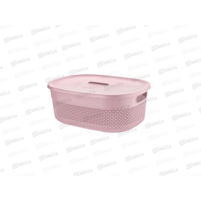 Корзина для хранения OSLO с крышкой 6л, РТ1331 *10 Корзина для хранения OSLO с крышкой 6л, РТ1331 *10