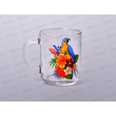 Кружка &quotGreen tea&quot (Тропические птицы) 200см3 *20 1335
