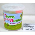 Тесто для лепки. 4 цвета, П116 в банке *40 Тесто для лепки. 4 цвета, П116 в банке *40