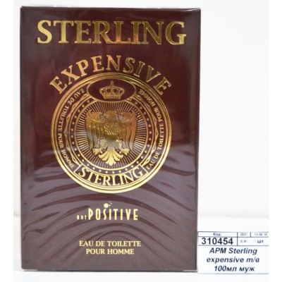 APM Sterling expensive туалетная вода 100мл мужская М APM Sterling expensive туалетная вода 100мл мужская М