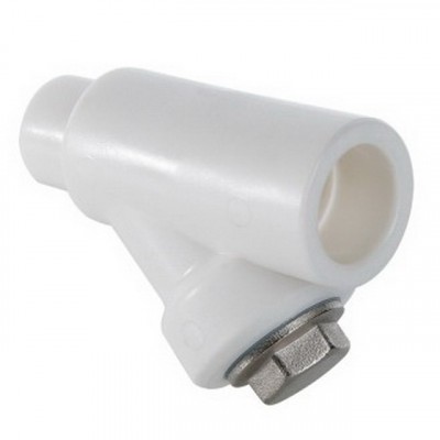 Фильтр сетчатый PP-R DN32 Aqualink косой, 03615 *10/40 Фильтр сетчатый PP-R DN32 Aqualink косой, 03615 *10/40