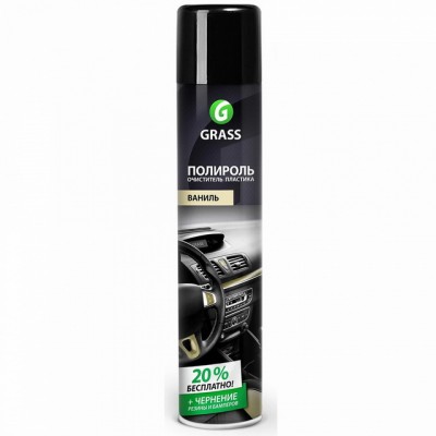 Dashboard Cleaner полироль очиститель пластика ваниль,аэрозоль 750мл 120107-4 *12