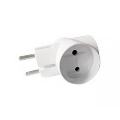 Тройник ПРОГРЕСС белый без заземления *20/240