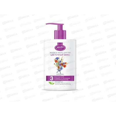 МЕЧТА жидкое мыло Цветочный Микс 450мл *12 009-010 МЕЧТА жидкое мыло Цветочный Микс 450мл *12 009-010