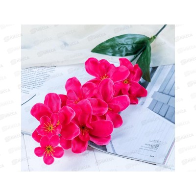 Цветы искусственные орхидея амезиелла малиновый 65см  701713 *5