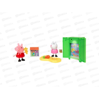 Свинка Пеппа. Игровой набор Пеппа и Сьюзи играют в игры, 35355 Свинка Пеппа. Игровой набор Пеппа и Сьюзи играют в игры, 35355
