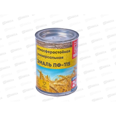 ЭМАЛЬ ПФ-115 хаки 0,9кг Класс-24 *6