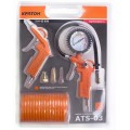 Набор пневмоинструментов Кратон ATS-03 6 предметов Набор пневмоинструментов Кратон ATS-03 6 предметов