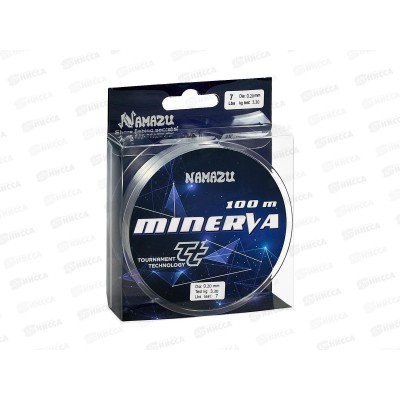 Леска Namazu &quotMinerva&quot, L-100м, d-0,2мм, test-3,30кг, прозрачная 100