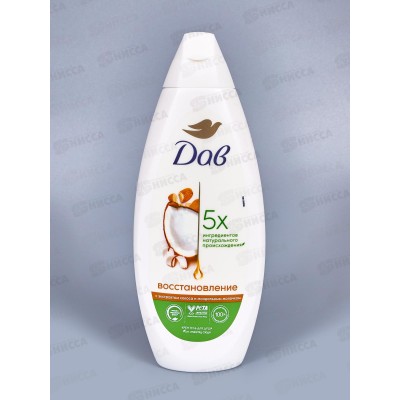 ДАВ крем-гель для душа 250мл Кокос/Миндаль *12