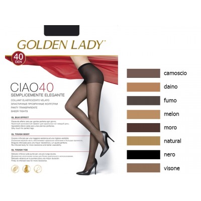 Golden Lady колготки Ciao 40 (nero, II)