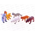 Набор животных 209473/605 А-1 Дикие &quotЯ играю в зоопарк&quot 6шт в/п *24