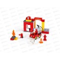 Конструктор "Макси" - "Пожарная станция" (35 элементов), 77523 в коробке *5 Конструктор "Макси" - "Пожарная станция" (35 элементов), 77523 в коробке *5