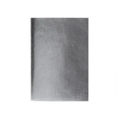 Тетрадь 48листов клетка Hatber бумвинил METALLIC Серебро *5/60