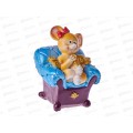 Сувенир &quotМышь в кресле&quot 11,5*7,5см микс 4285120