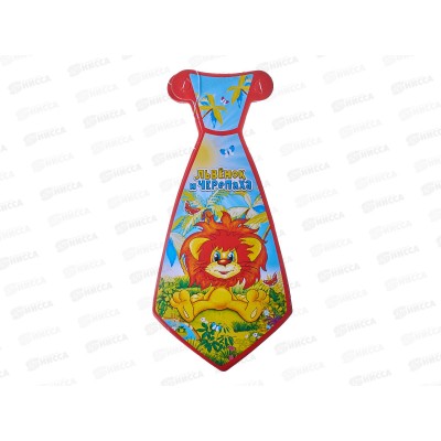 Набор из 6-и галстуков &quotЛьвёнок и Черепаха&quot в пакете GAL-L-06  *6*24