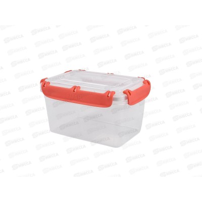 Контейнер 1,3л BERGEN с защелками в ассортименте РТ1044 *10 Контейнер 1,3л BERGEN с защелками в ассортименте РТ1044 *10