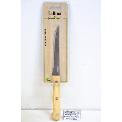 Нож кухонный Branch wood для стейка 22см 30101-14 *12/96 Нож кухонный Branch wood для стейка 22см 30101-14 *12/96