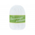 Пряжа Носочная добавка полиэфир 100%  белый 01