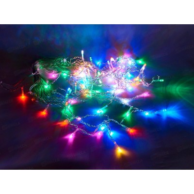 Гирлянда электрическая, новогодняя 3,0 м. х 0,6 м., бахрома прозрач. Провод, 220В, 50Гц, AL-13609 *100 Гирлянда электрическая, новогодняя 3,0 м. х 0,6 м., бахрома прозрач. Провод, 220В, 50Гц, AL-13609 *100